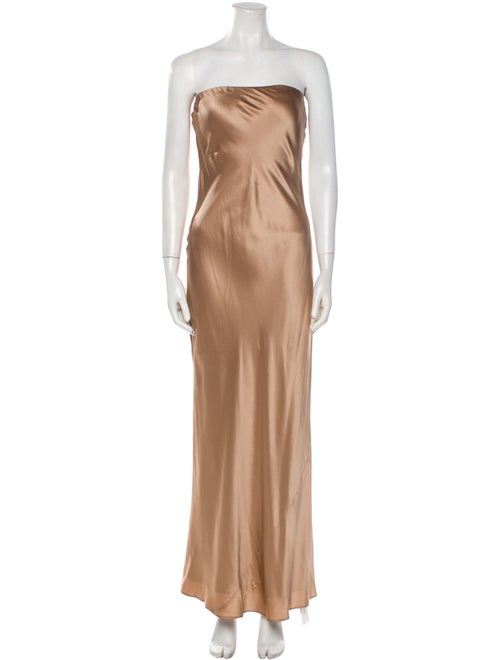 Reformation Silk Long Dress