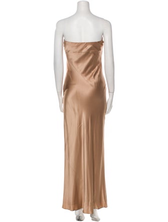 Reformation Silk Long Dress