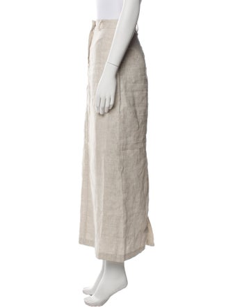 Reformation Linen Midi Length Skirt