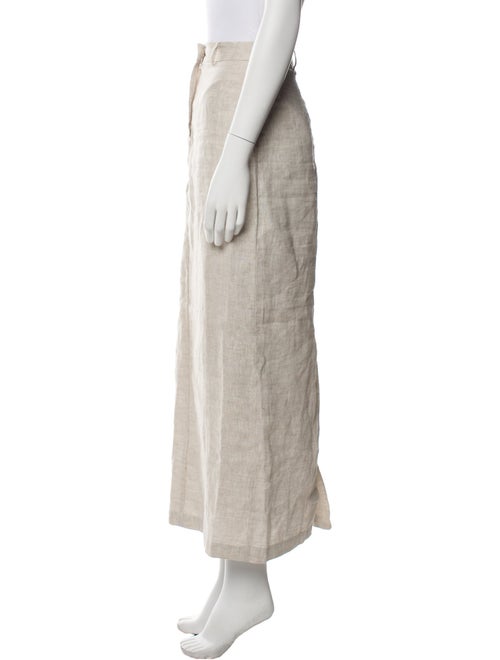 Reformation Linen Midi Length Skirt