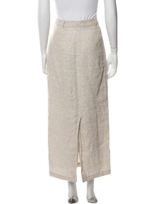 Reformation Linen Midi Length Skirt