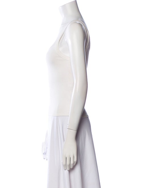 Reformation Scoop Neck Sleeveless Crop Top