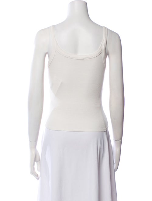 Reformation Scoop Neck Sleeveless Crop Top