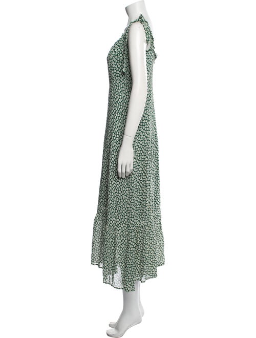 Reformation Floral Print Long Dress