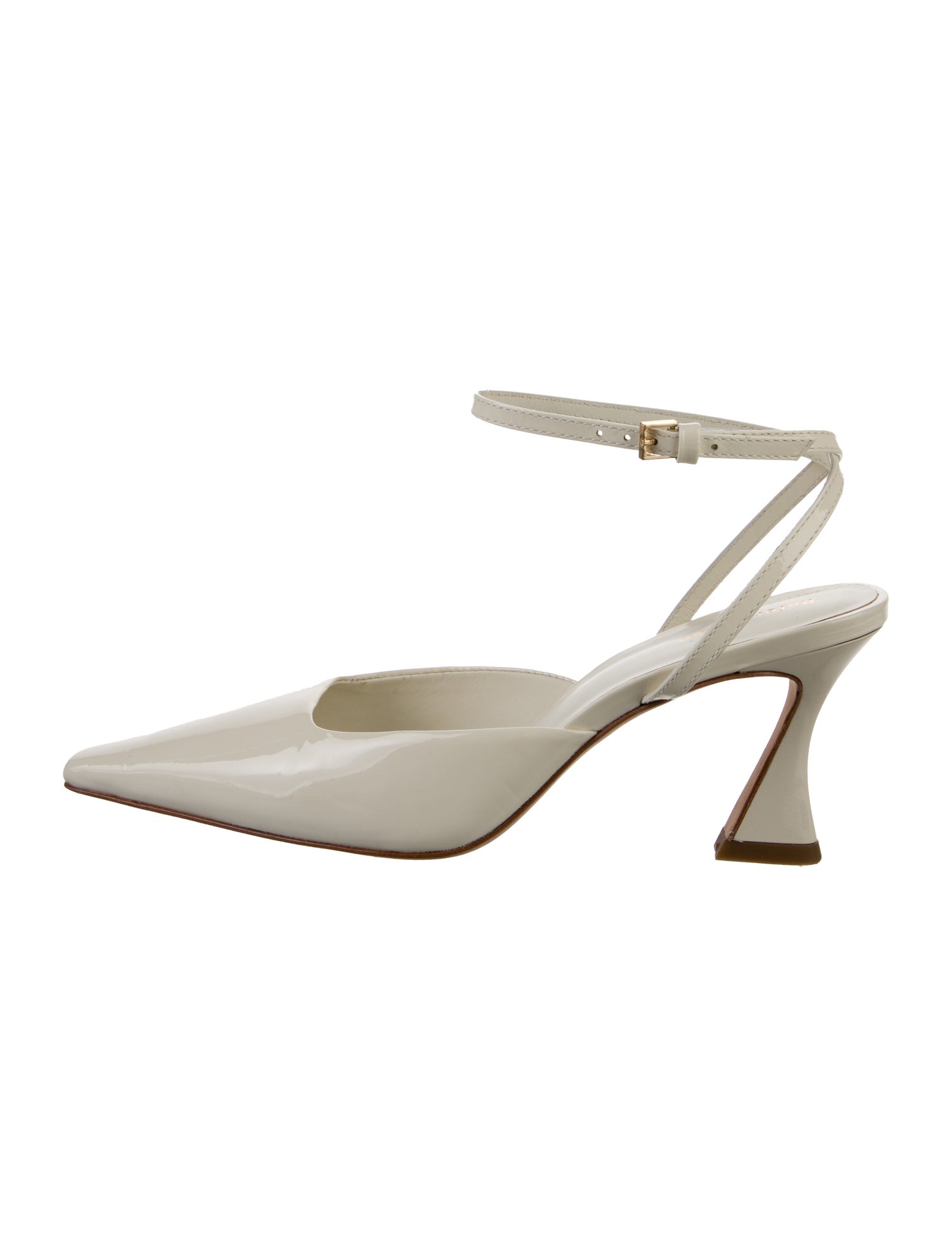 Reformation Patent Leather Slingback Pumps