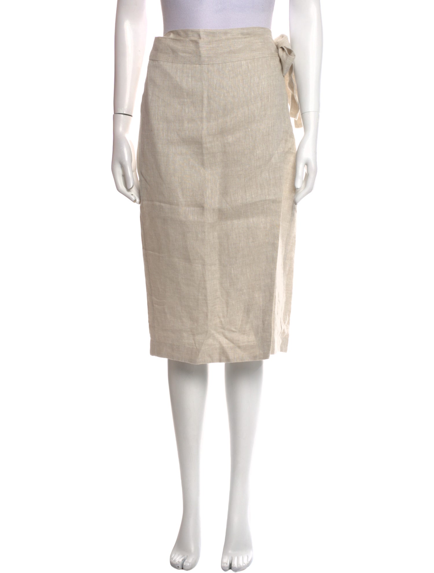 Reformation Linen Knee-Length Skirt