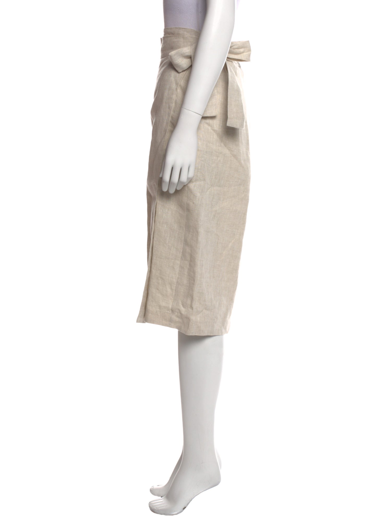 Reformation Linen Knee-Length Skirt