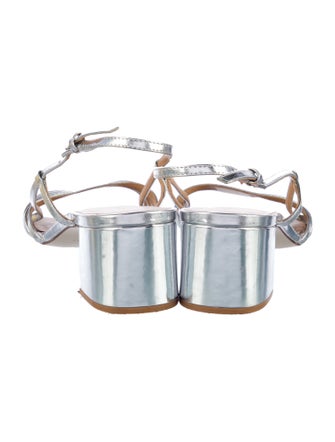 Reformation Leather Slingback Sandals