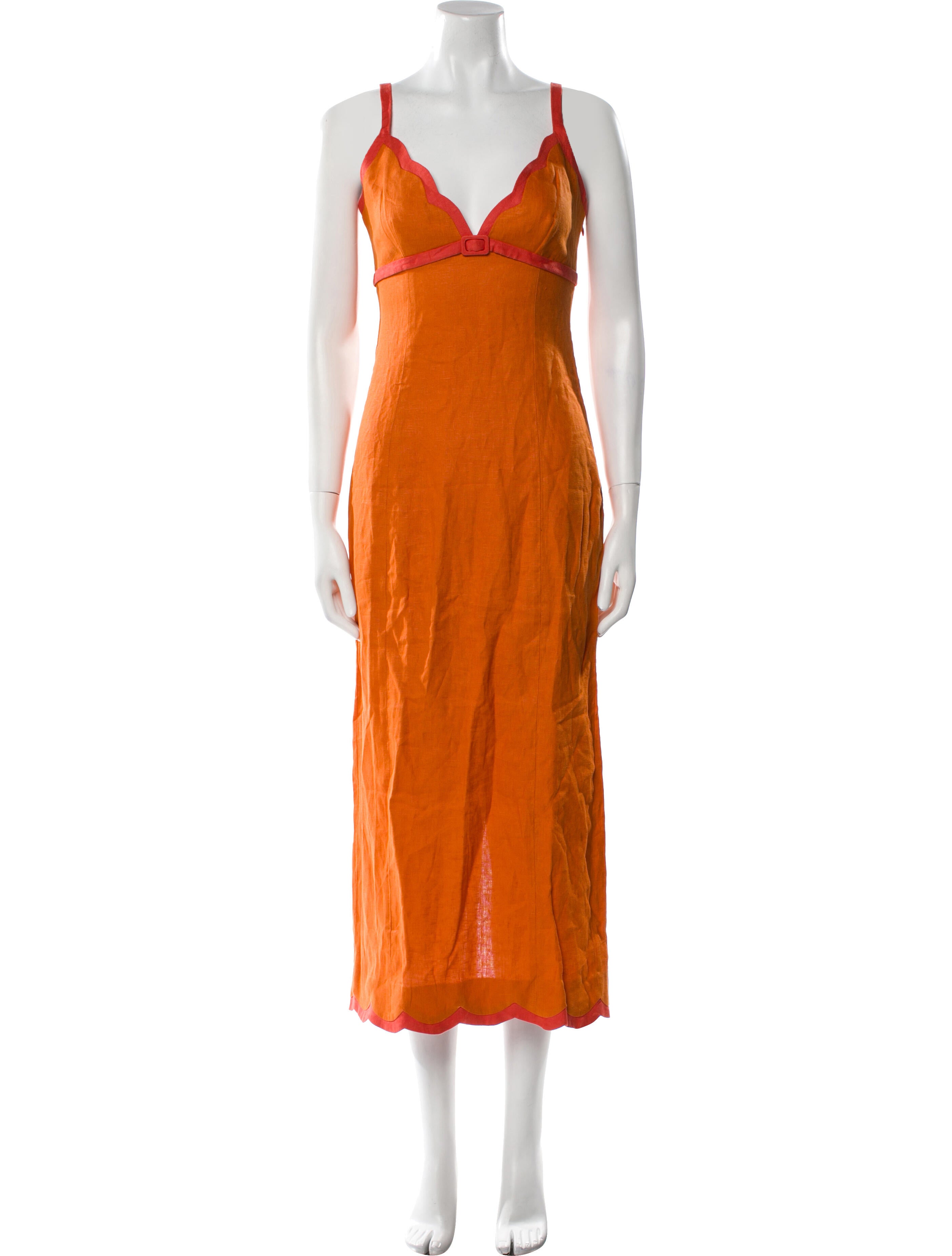 Reformation Linen Midi Length Dress w/ Tags