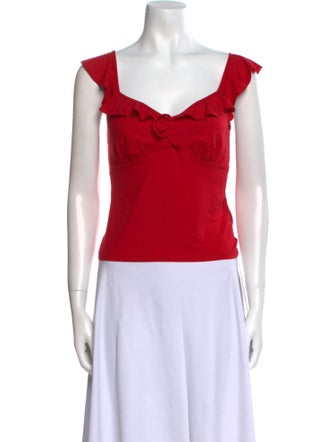 Reformation Sleeveless Crop Top