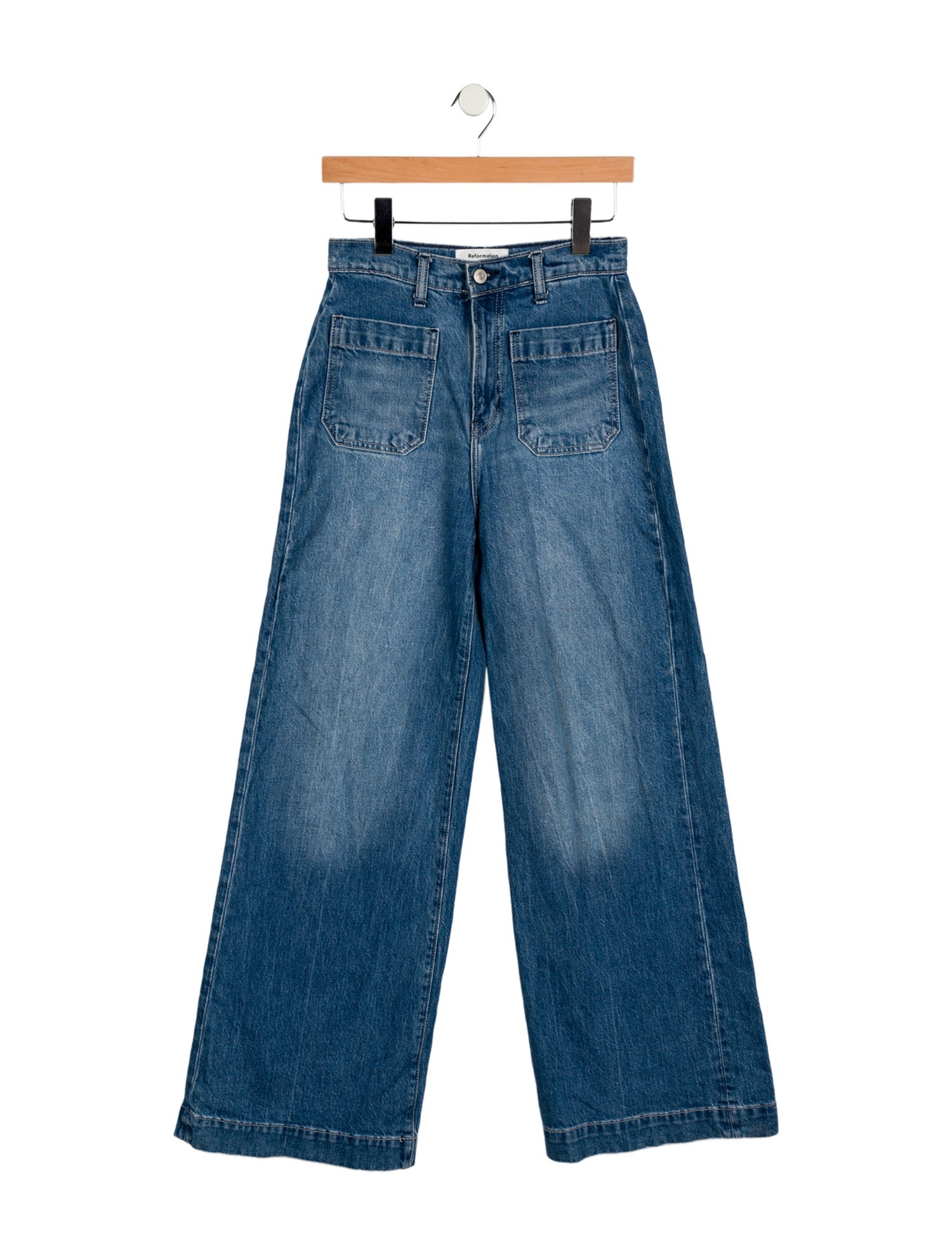 Reformation High-Rise Wide Leg Jeans