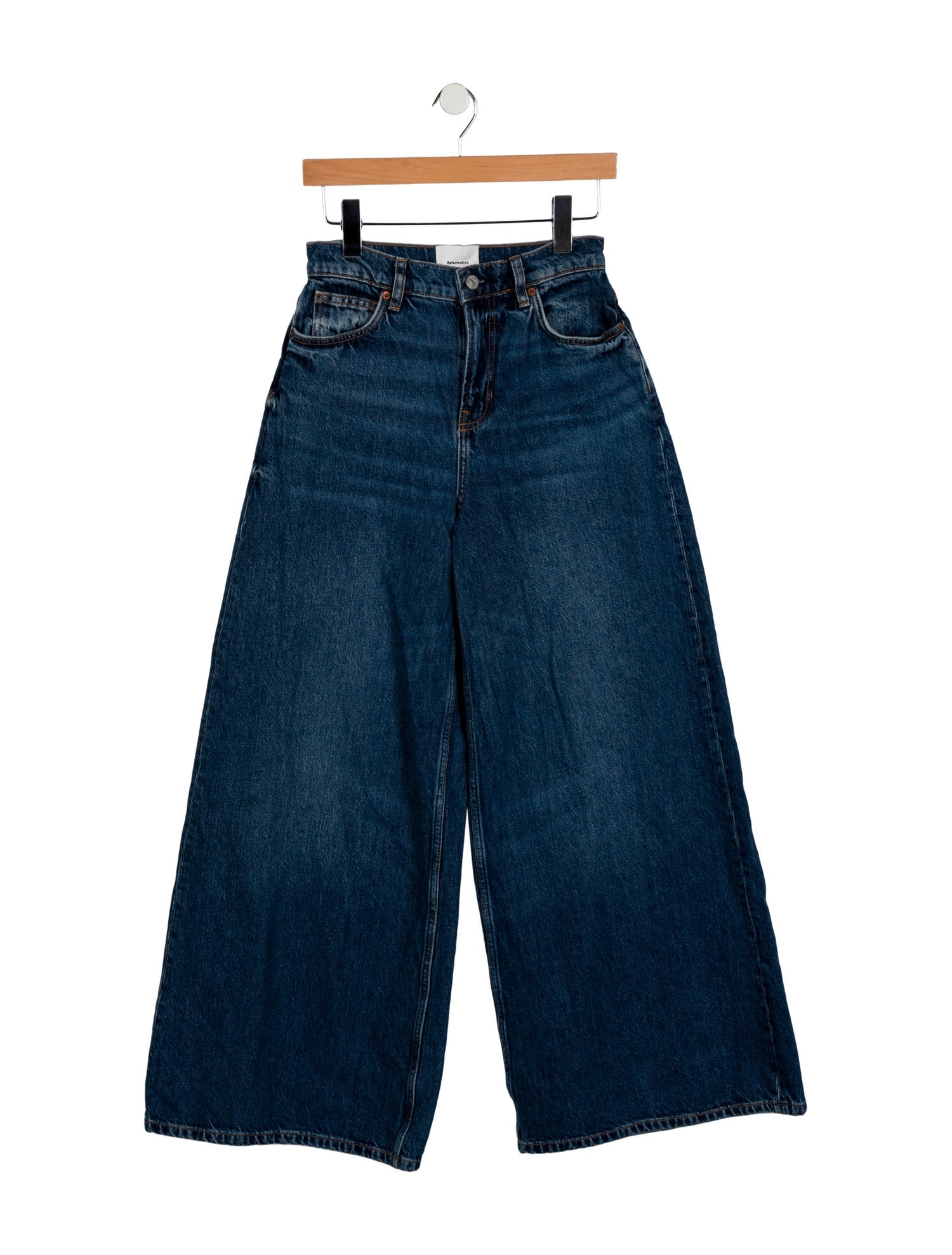 Reformation High-Rise Wide Leg Jeans
