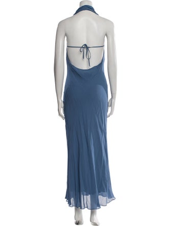 Reformation Cowl Neck Long Dress