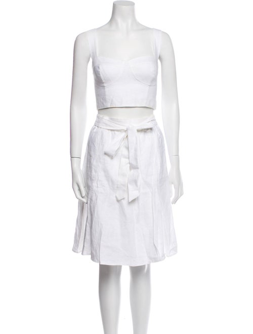 Reformation Linen Skirt Set