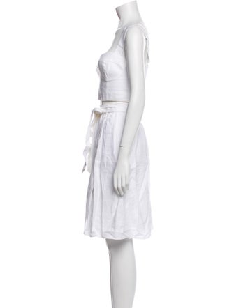 Reformation Linen Skirt Set