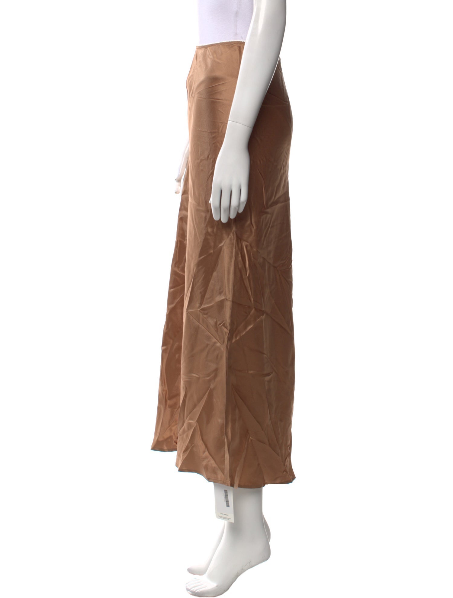 Reformation Silk Midi Length Skirt