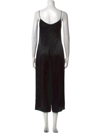 Reformation Silk Square Neckline Jumpsuit