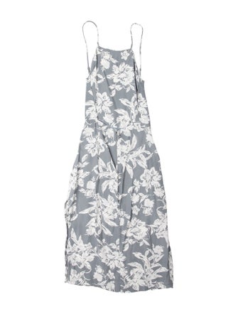 Reformation Floral Print Knee-Length Dress