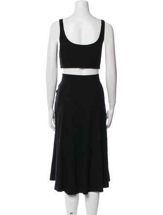 Reformation Pleated Accents Skirt Set