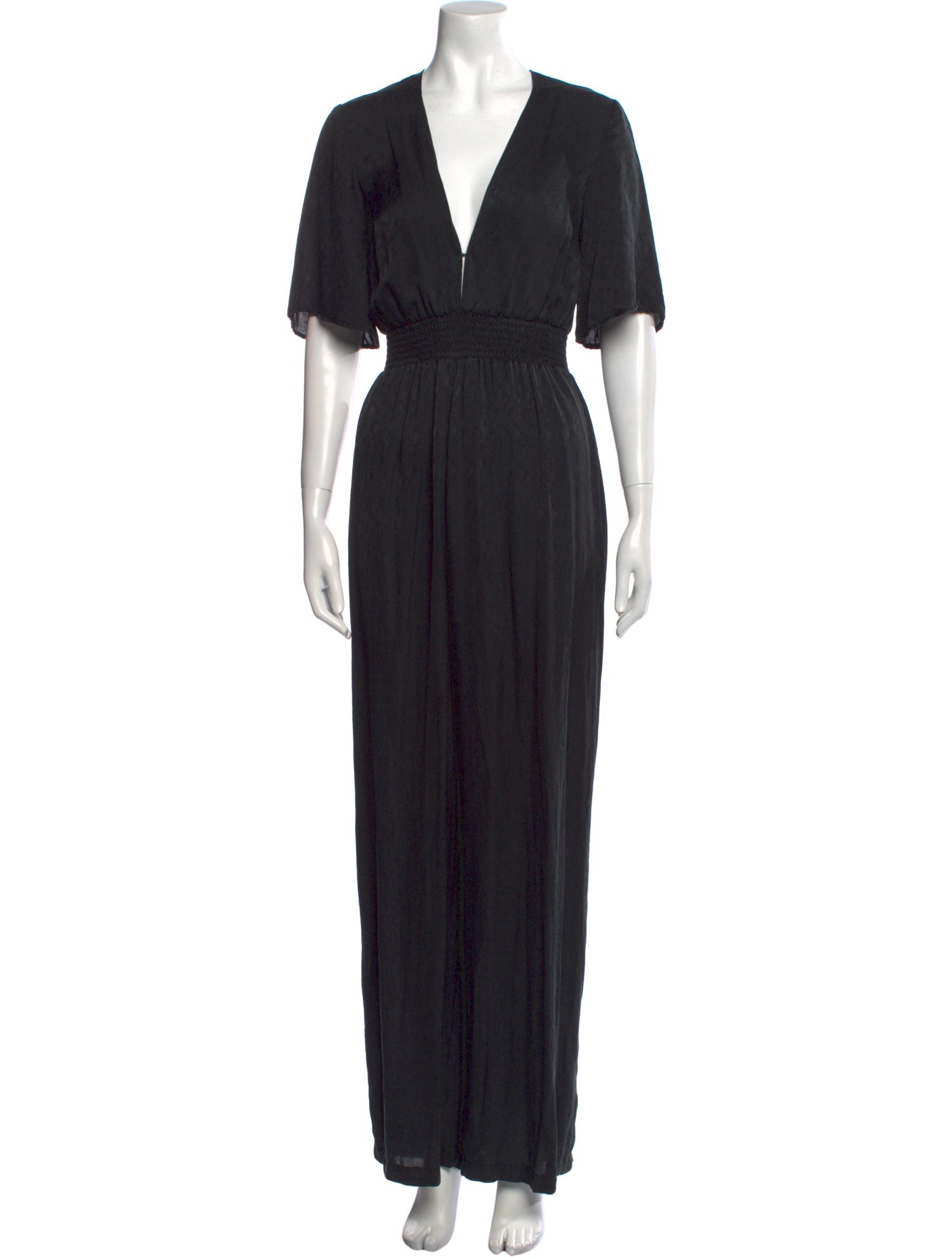 Reformation V-Neck Jumpsuit