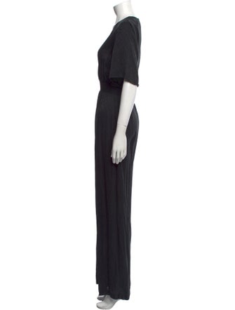 Reformation V-Neck Jumpsuit