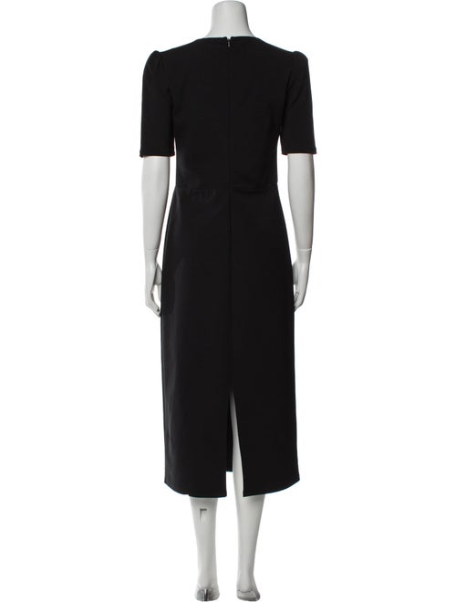 Reformation Square Neckline Midi Length Dress