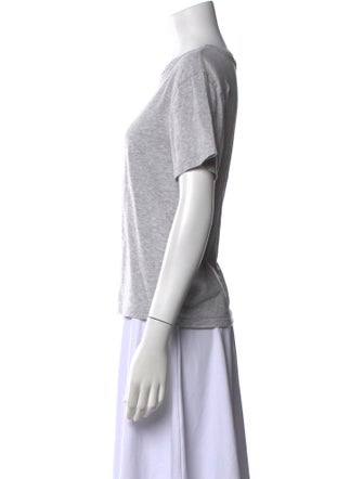 Reformation Scoop Neck Short Sleeve T-Shirt