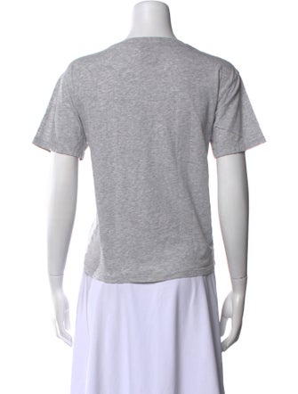 Reformation Scoop Neck Short Sleeve T-Shirt