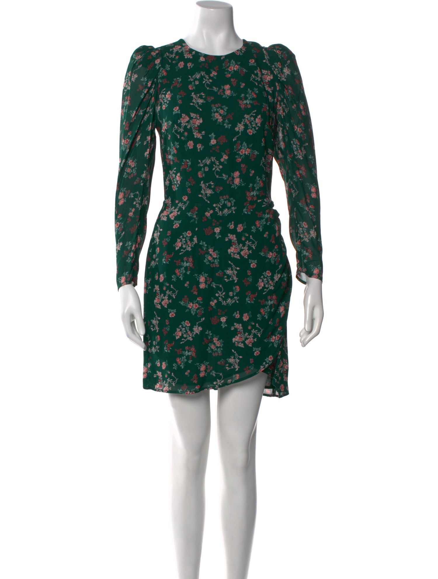 Reformation Floral Print Mini Dress