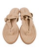 Reformation Suede T-Strap Sandals