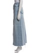 Reformation Distressed Accents Long Skirt