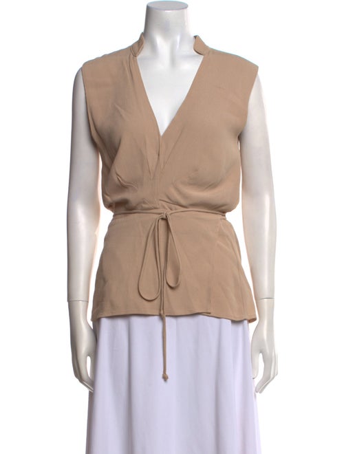 Reformation V-Neck Sleeveless Top