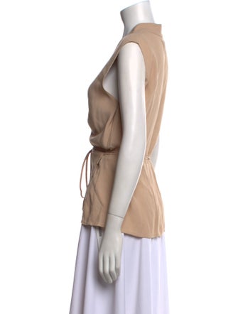 Reformation V-Neck Sleeveless Top