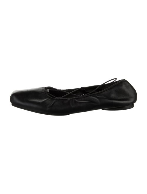 Reformation Leather Ballet Flats