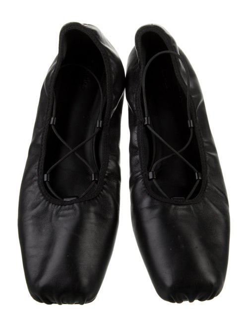 Reformation Leather Ballet Flats