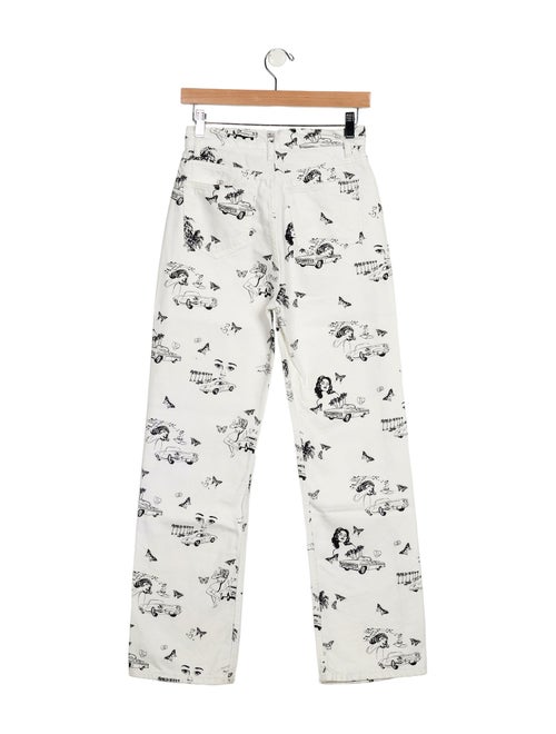 Reformation High-Rise Straight Leg Jeans