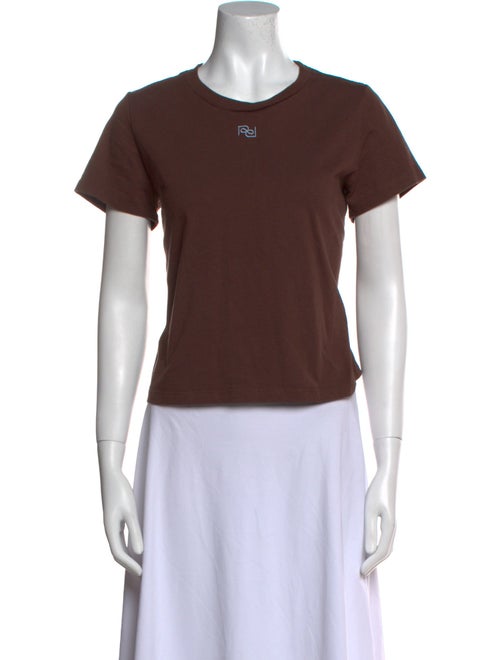 Reformation Crew Neck Short Sleeve T-Shirt