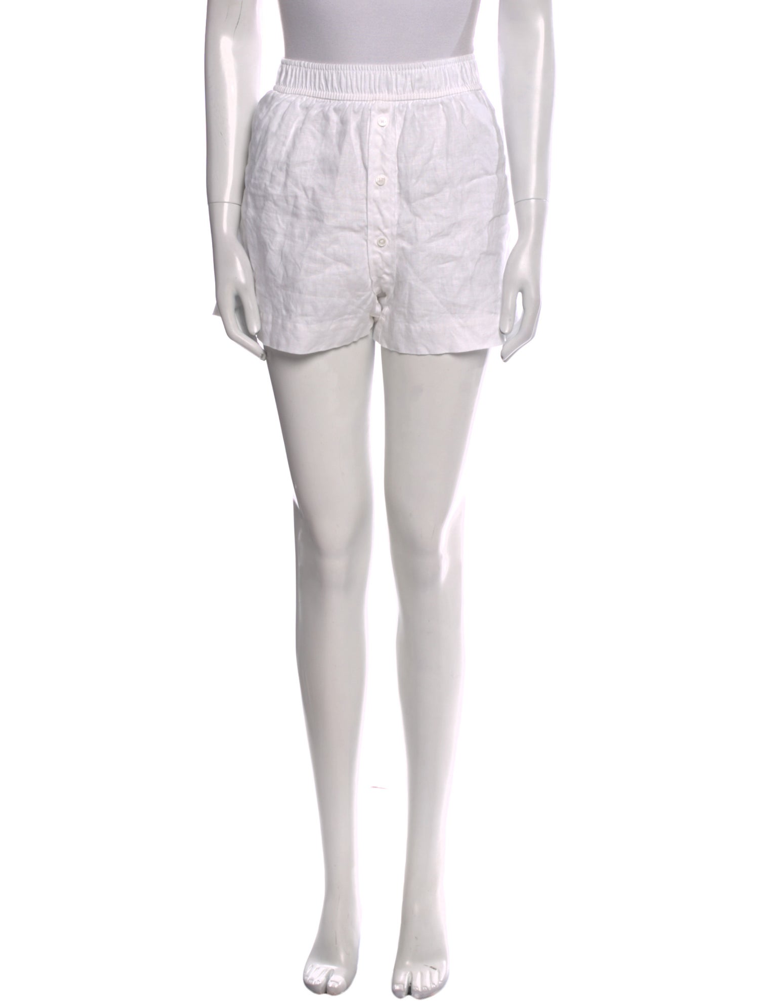 Reformation Linen Mini Shorts