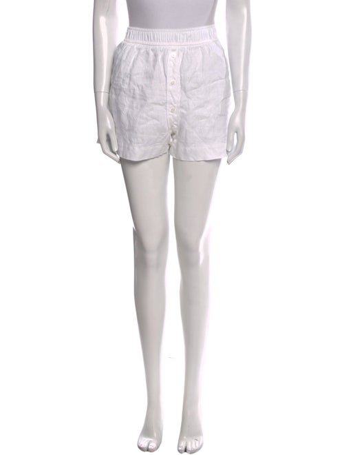 Reformation Linen Mini Shorts