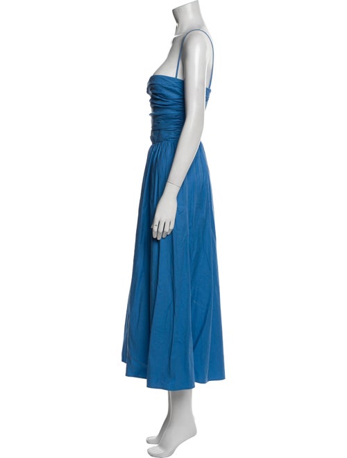 Reformation Square Neckline Long Dress