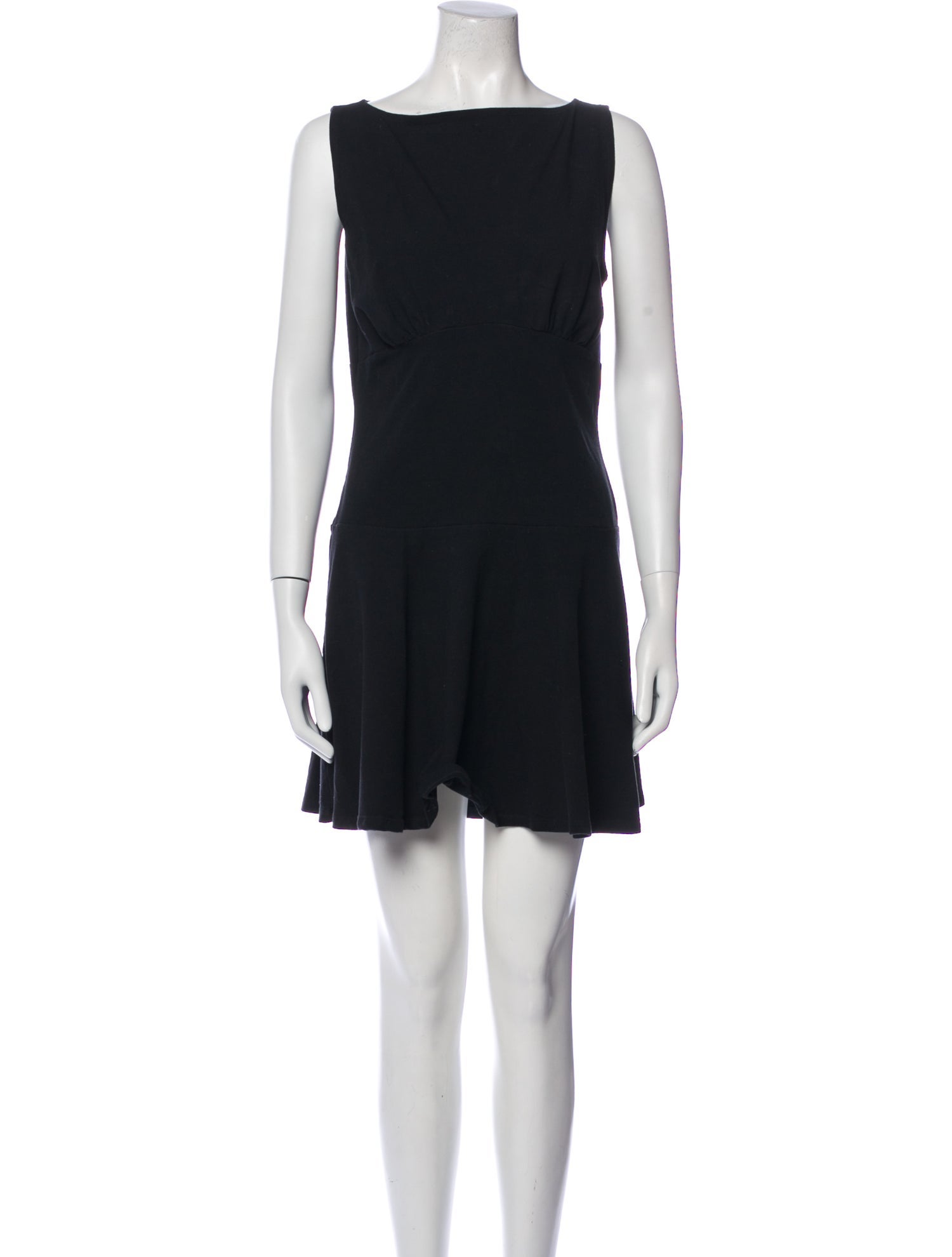 Reformation Bateau Neckline Mini Dress