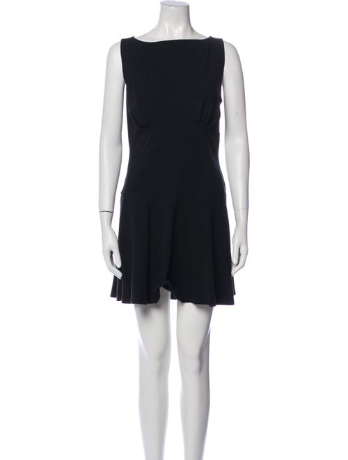 Reformation Bateau Neckline Mini Dress