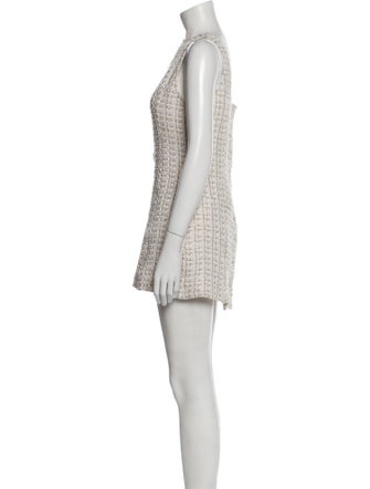 Reformation Bateau Neckline Mini Dress