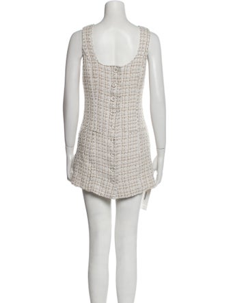 Reformation Bateau Neckline Mini Dress