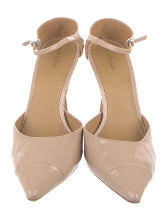 Reformation Patent Leather D'Orsay Pumps