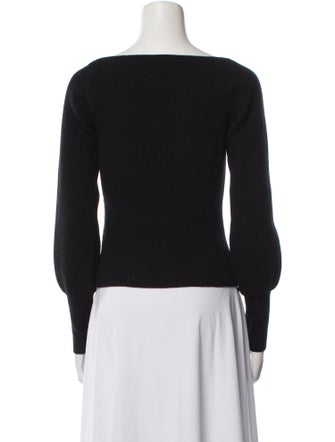 Reformation Wool Square Neckline Top
