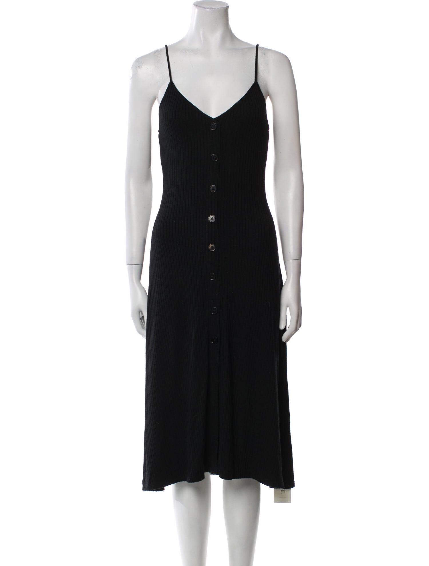 Reformation V-Neck Midi Length Dress