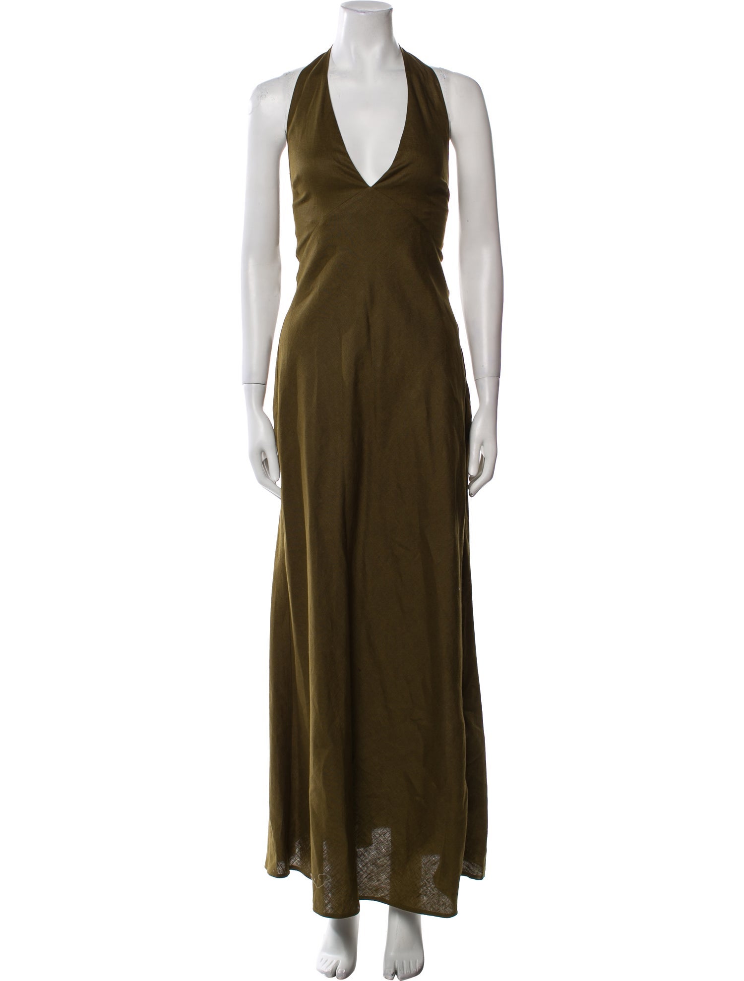 Reformation Linen Long Dress