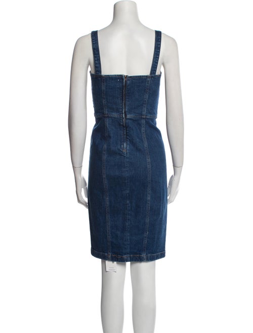 Reformation Square Neckline Mini Dress