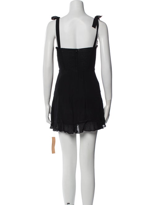 Reformation Square Neckline Mini Dress